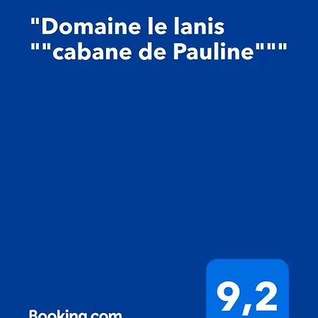 Chalet Domaine Le Lanis 